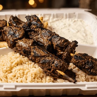 Beef Kabob Dinner